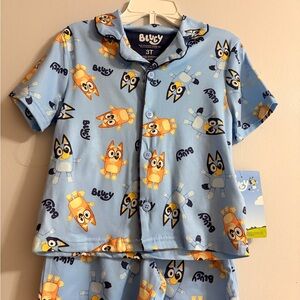 Kids' Bluey Pajama Set - 3T
